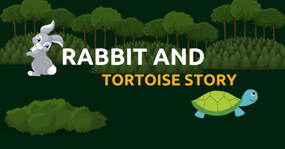Rabbit And Tortoise Story in English