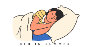 bed in summer poem