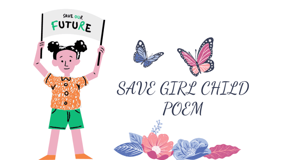 Save girl child poster