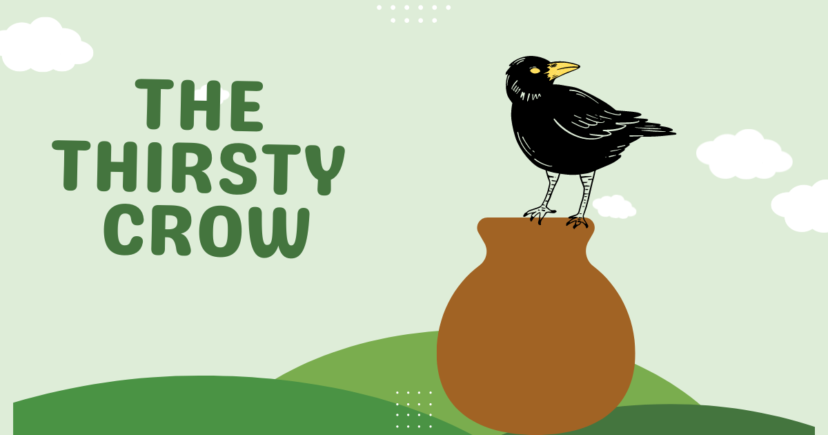 The thirsty crow story