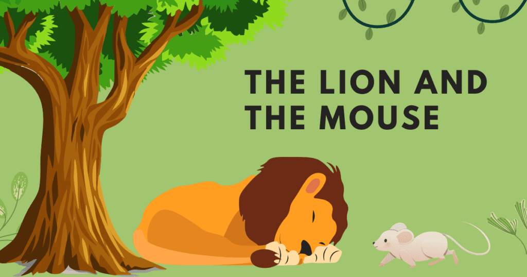 the-lion-and-the-mouse-story-fun-and-moral-the-hidden-squirrel