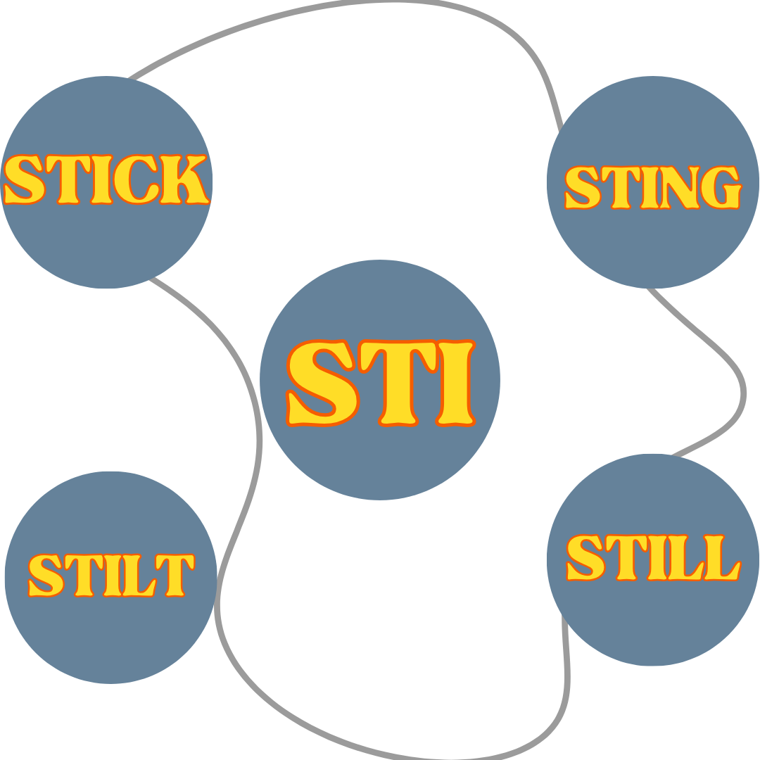 5 letter words starting with sti